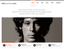 Tablet Screenshot of ericcarmen.com